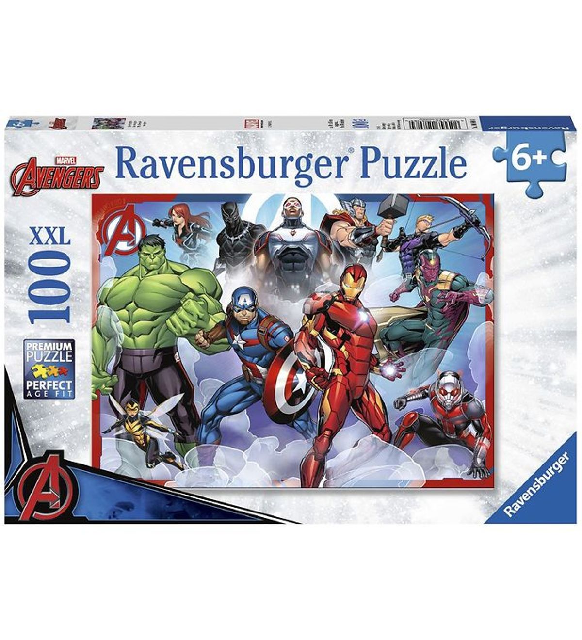 Ravensburger Puslespil - 100 Brikker - Marvel Avengers