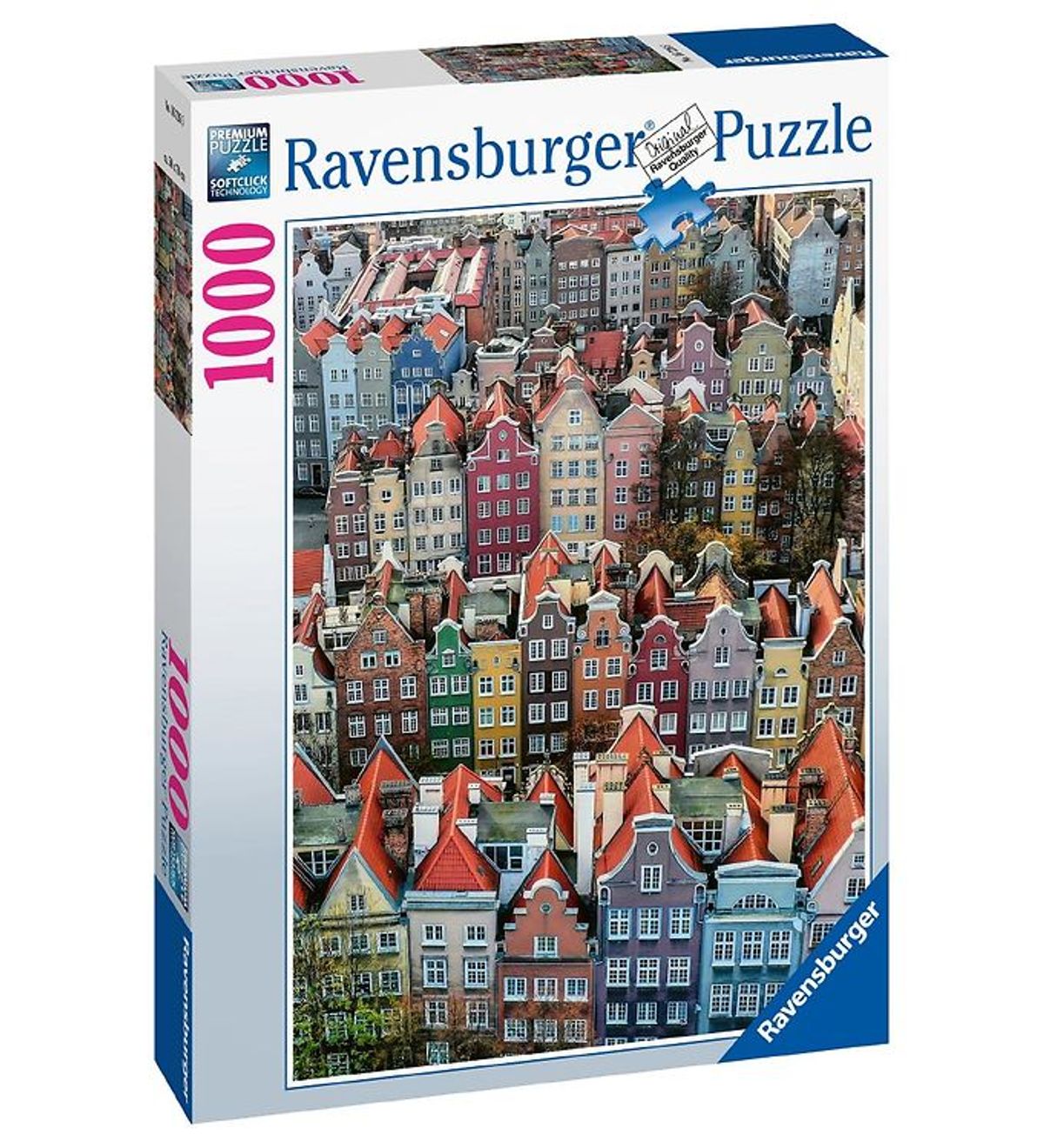 Ravensburger Puslespil - 1000 Brikker - Gdansk Poland