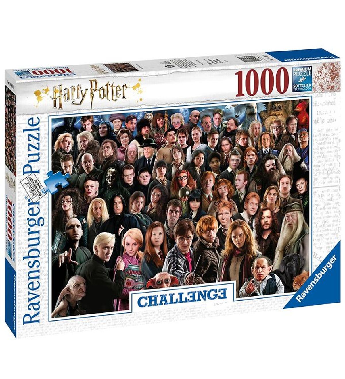 Ravensburger Puslespil - 1000 Brikker - Harry Potter