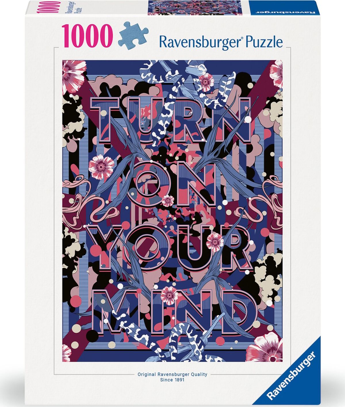 Ravensburger Puslespil - 1000 Brikker - Turn On Your Mind