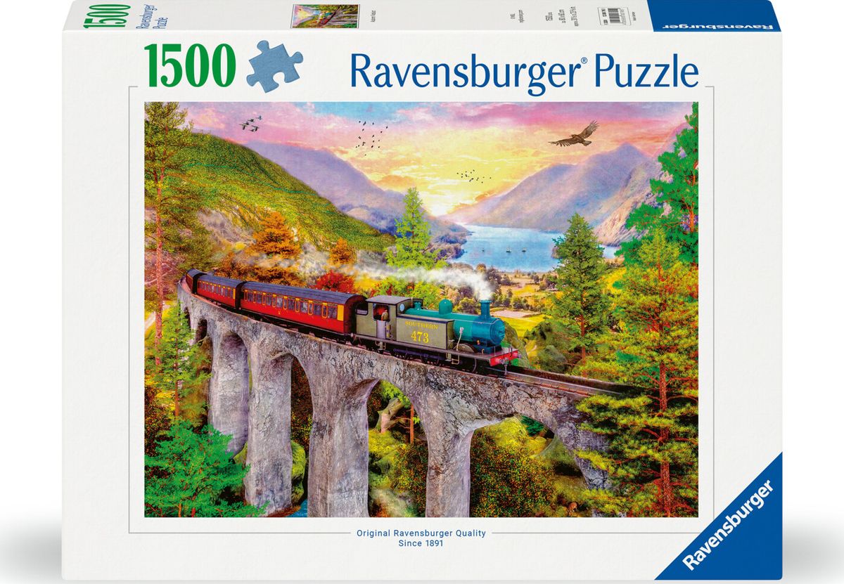 Ravensburger Puslespil - 1500 Brikker - Efterårs Viadukt