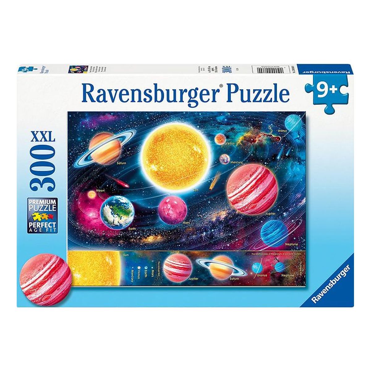 Ravensburger Puslespil - 300 Brikker - The Solar System