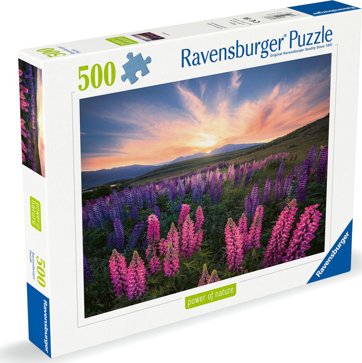 Ravensburger Puslespil - 500 Brikker - Lupiner