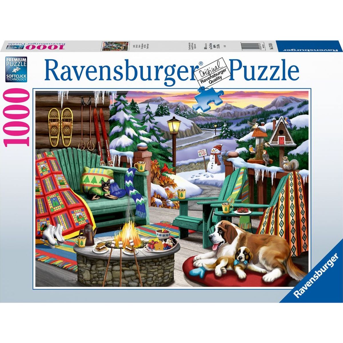 Ravensburger Puslespil - Aprés All Day - 1000 Brikker