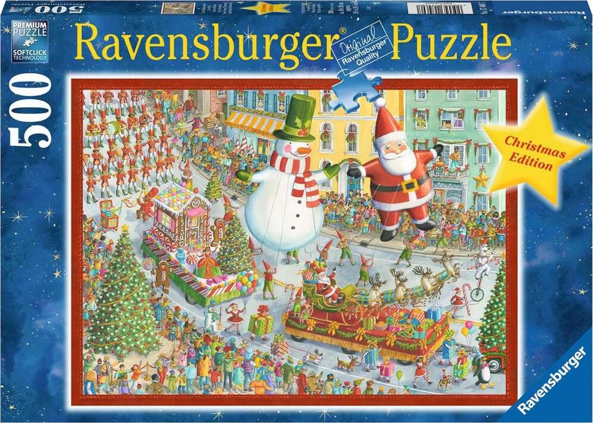 Ravensburger Puslespil - Christmas Edition - 500 Brikker