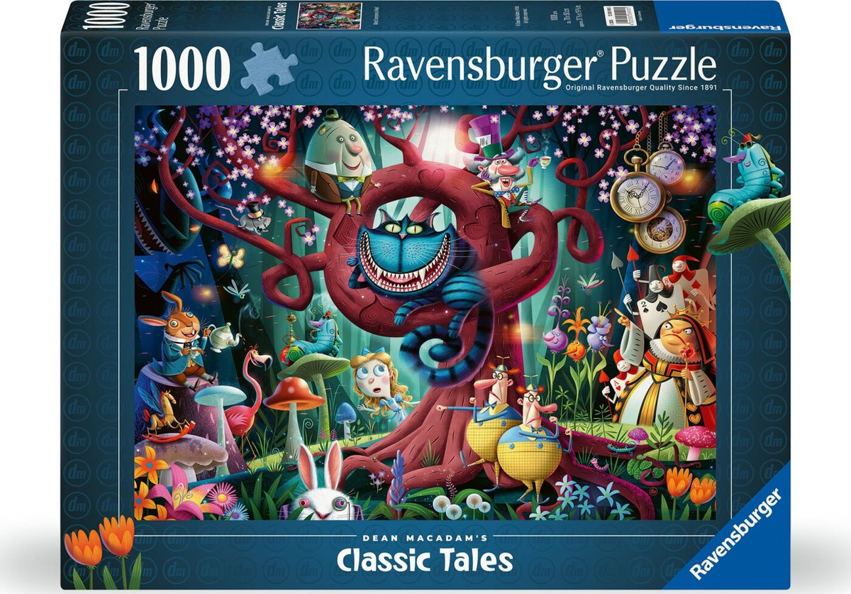 Ravensburger Puslespil - Most Everyone Is Mad - 1000 Brikker