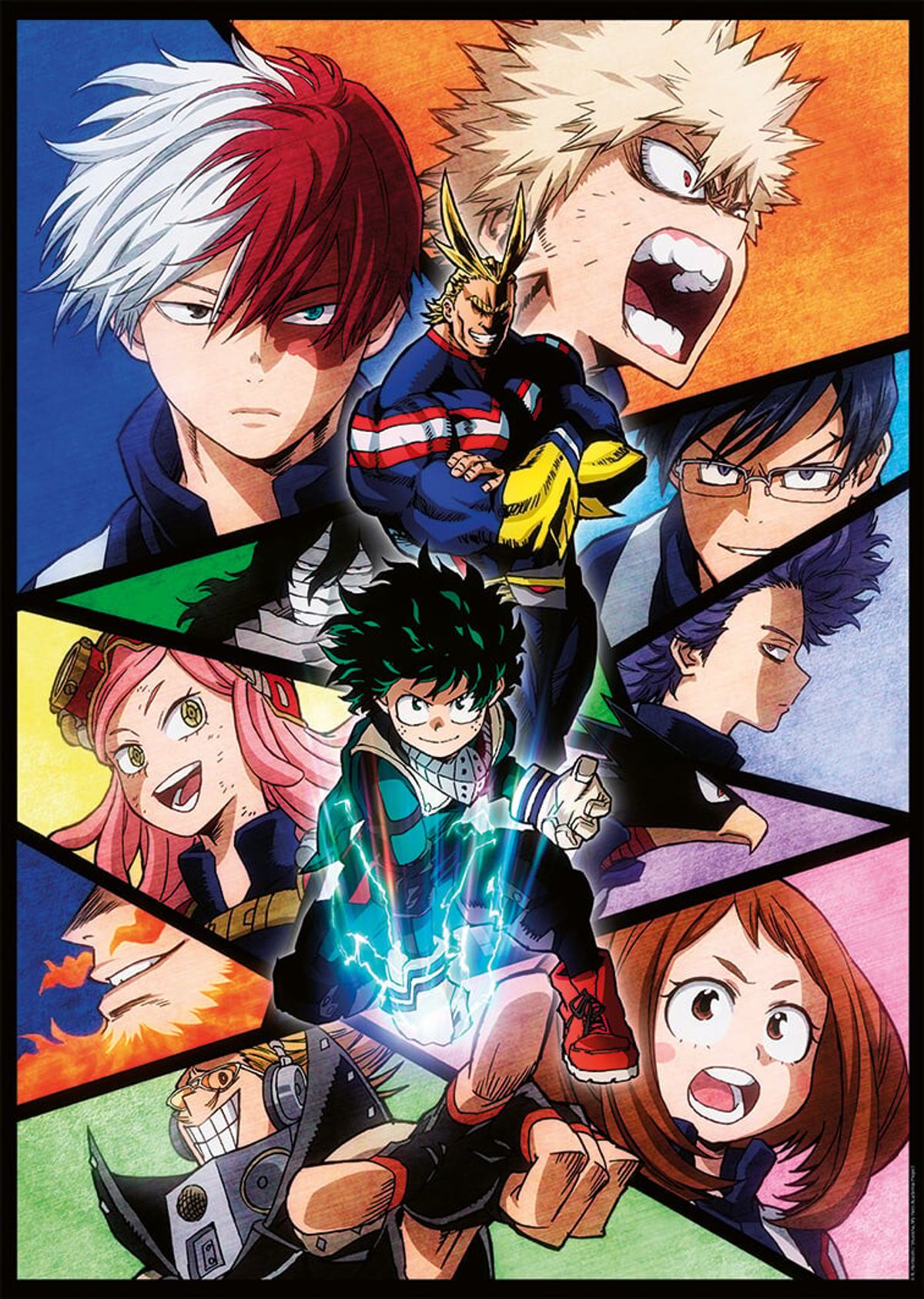 Ravensburger Puslespil - My Hero Academia - 1000 Brikker