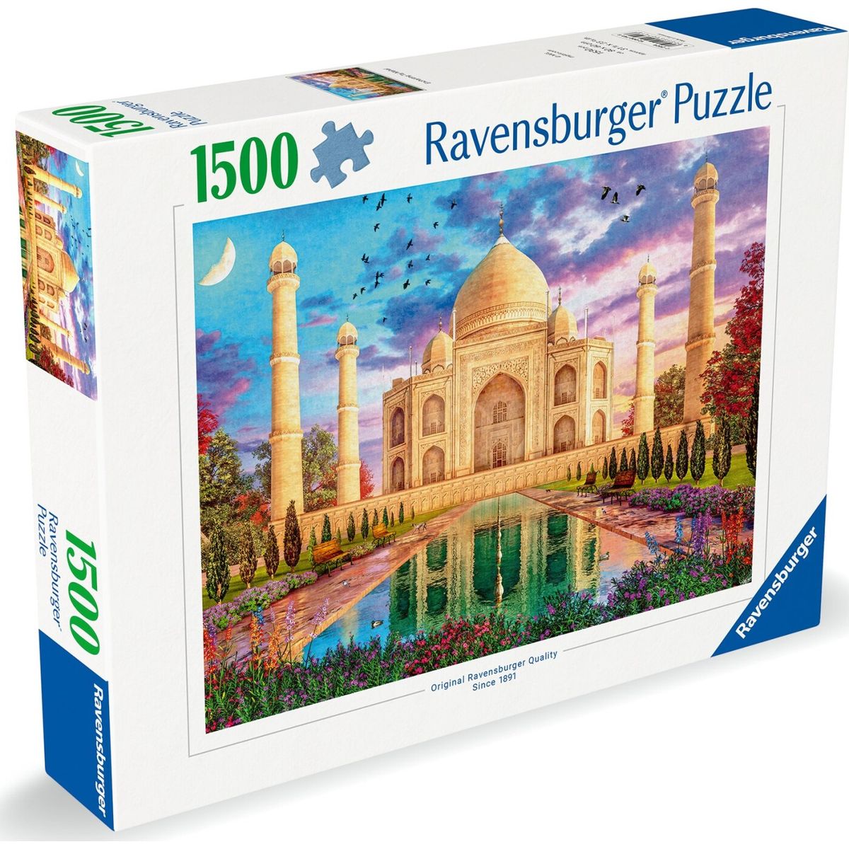 Ravensburger Puslespil - Taj Mahal - 1500 Brikker