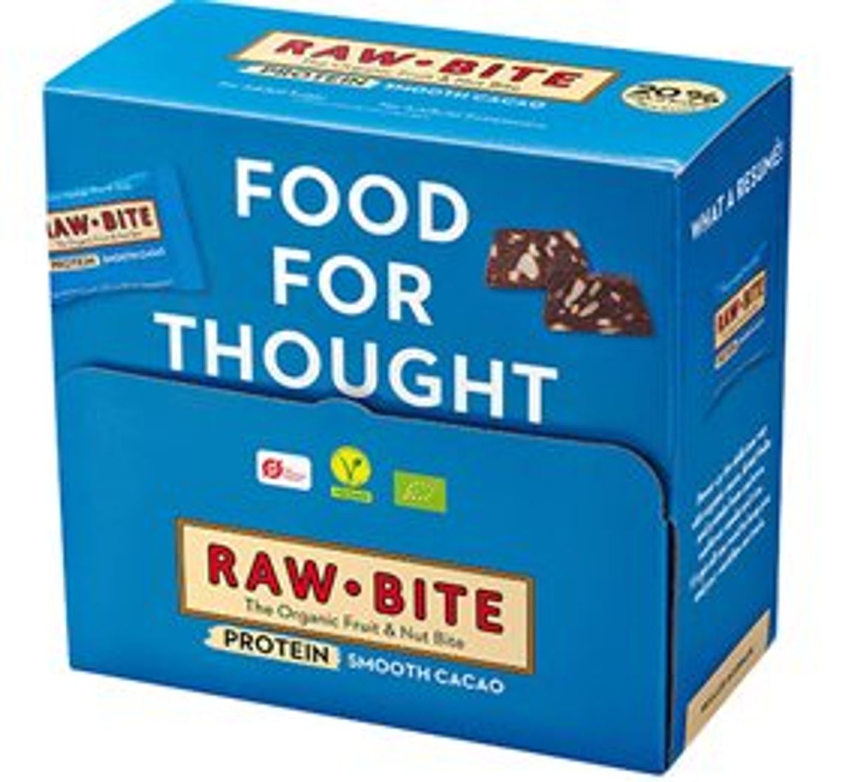 RAWBITE Officebox Protein Smooth Cacao 45x15g Ø