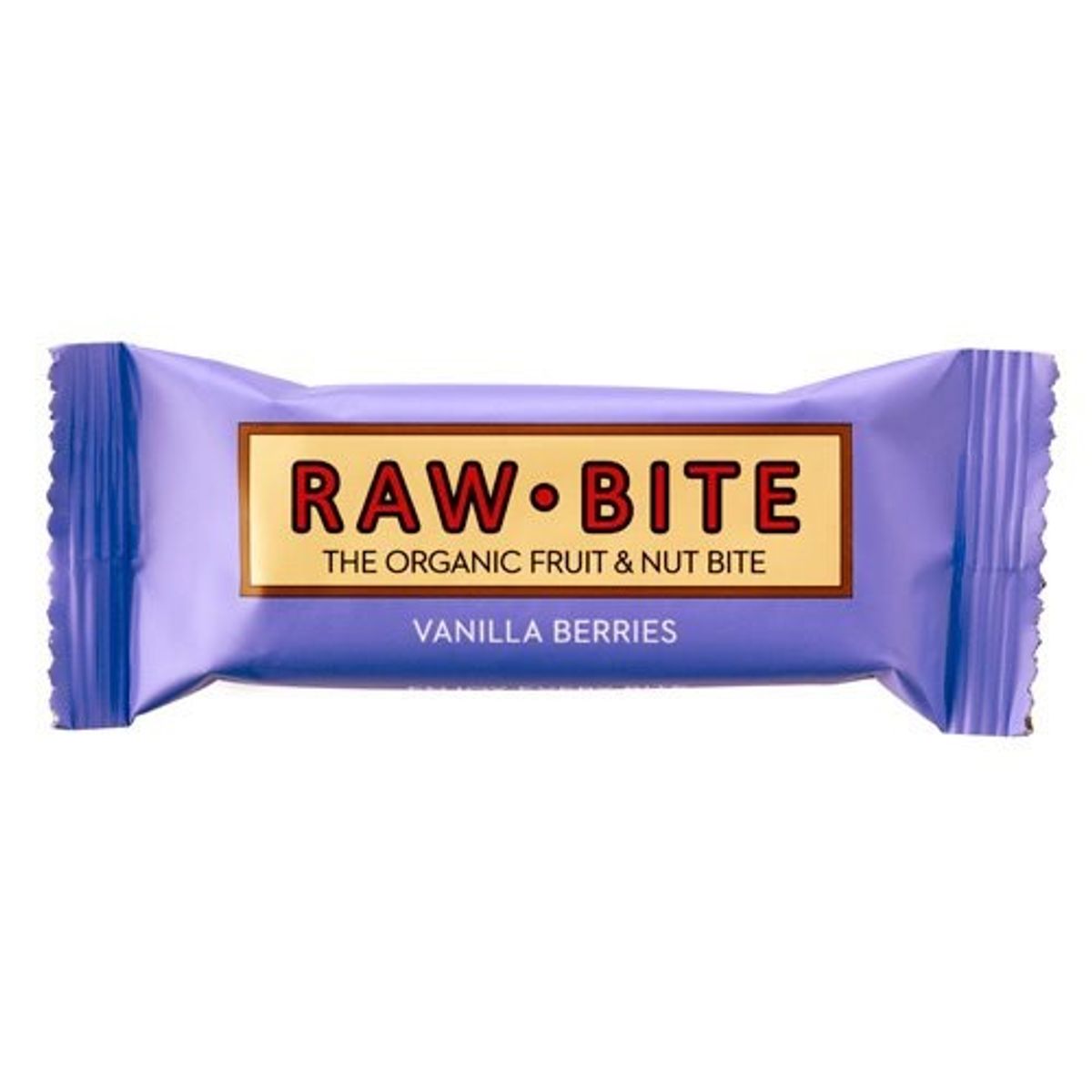 Rawbite Vanilla Berries Ø frugt- og nøddebar, 50 g