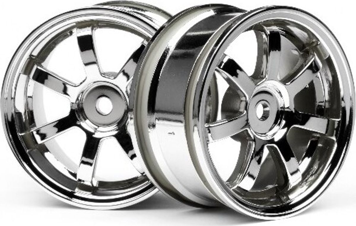 Rays Gram Lights 57s-pro Wheel Chrome (0mm Offset) - Hp3574 - Hpi Racing