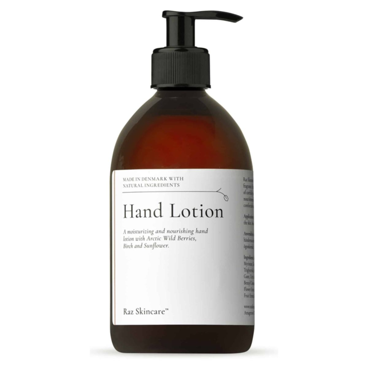 Raz Skincare Hand Lotion, 300ml.