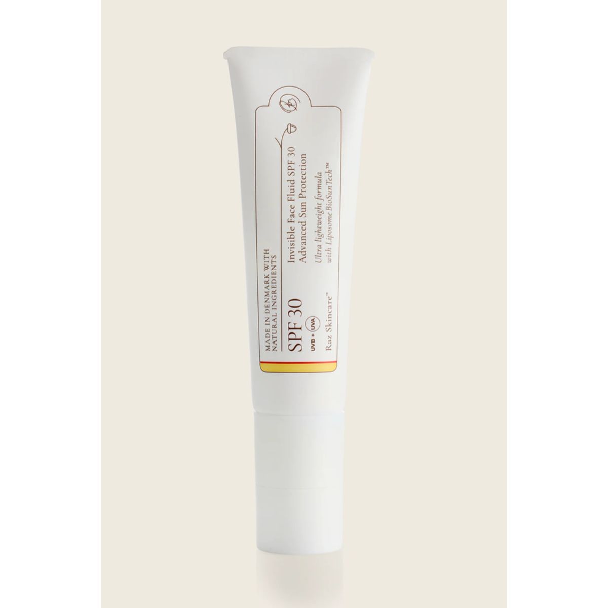 Raz Skincare Invisible Face Fluid, SPF30, 50ml.