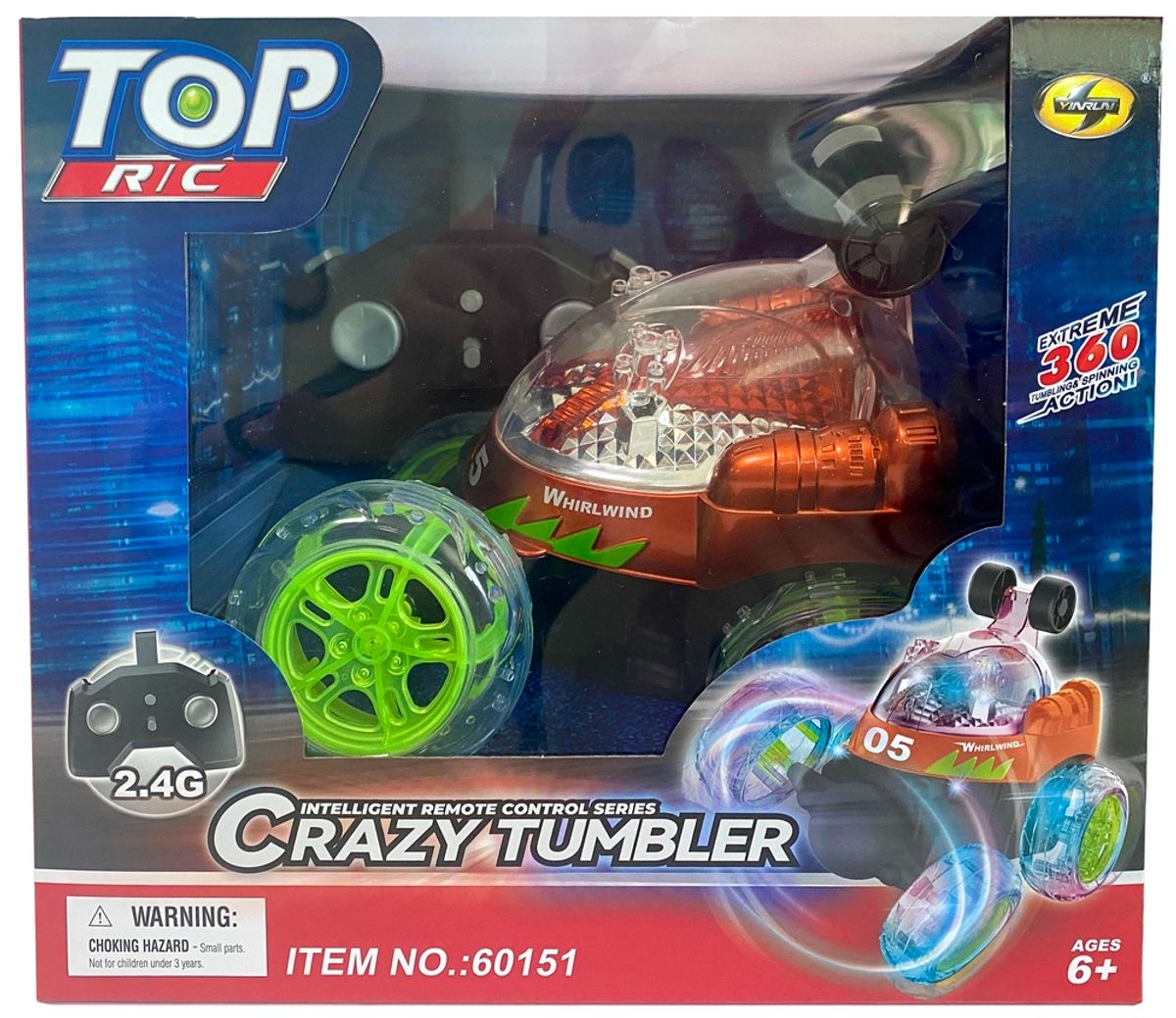 RC Crazy Tumbler orange