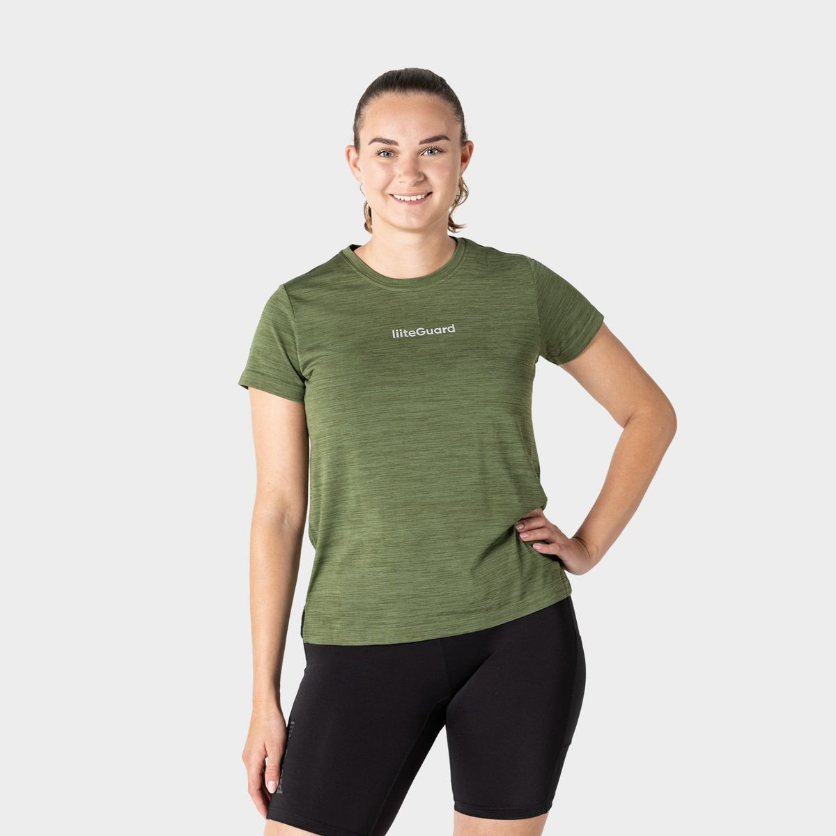 RE-LIITE T-SHIRT (WOMEN) - Army green