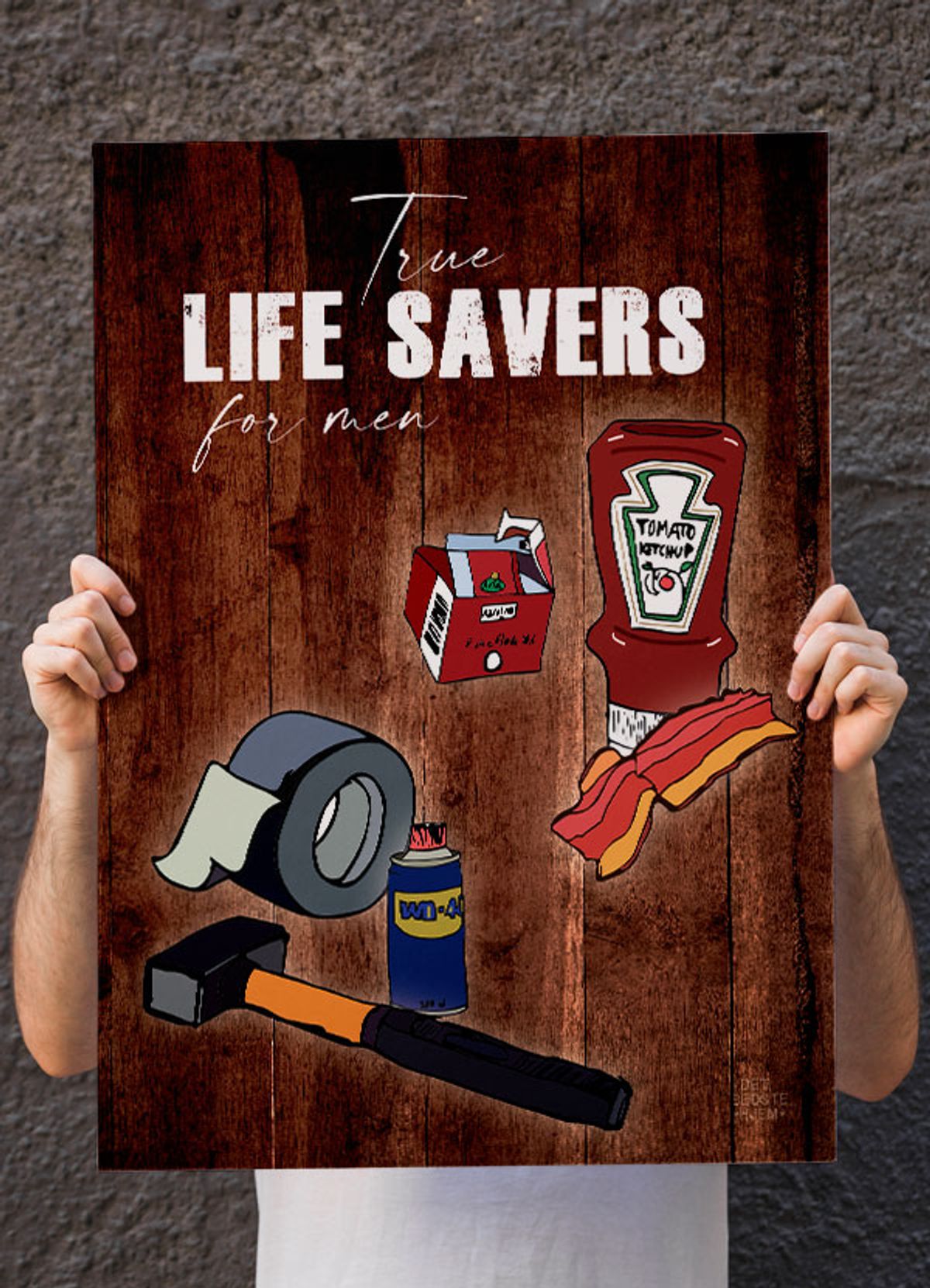 Real life savers-plakat - Download PDF og print selv i mange formater kr. 299