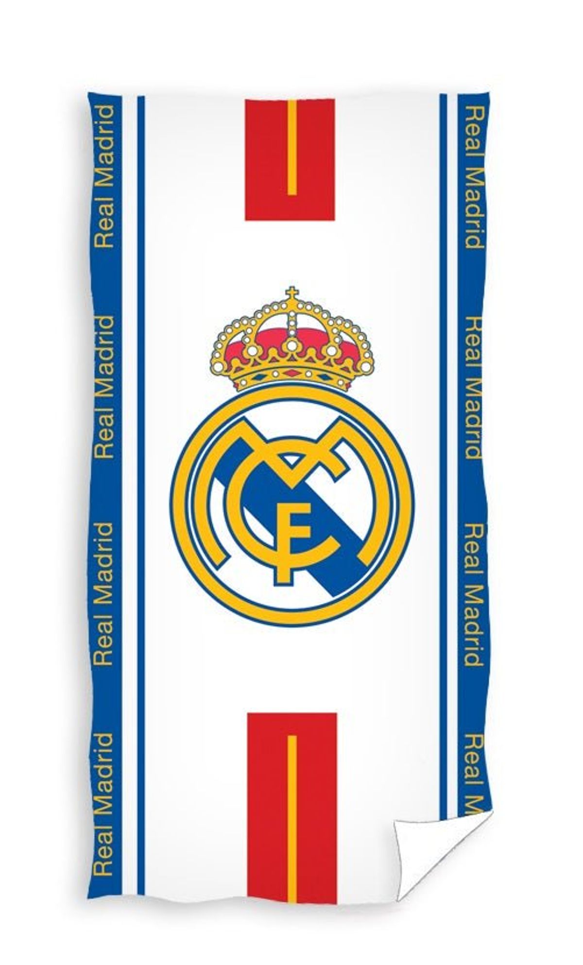 Real Madrid badehåndklæde - 70x140 cm.