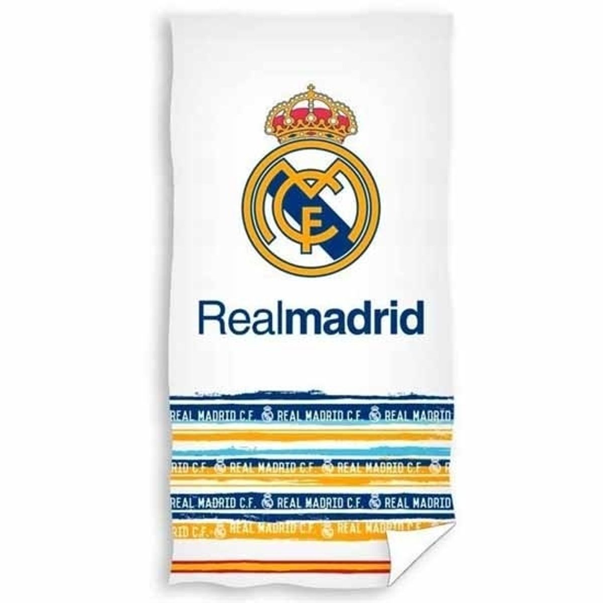 Real Madrid towel - splatter paint (in stock)-one-size