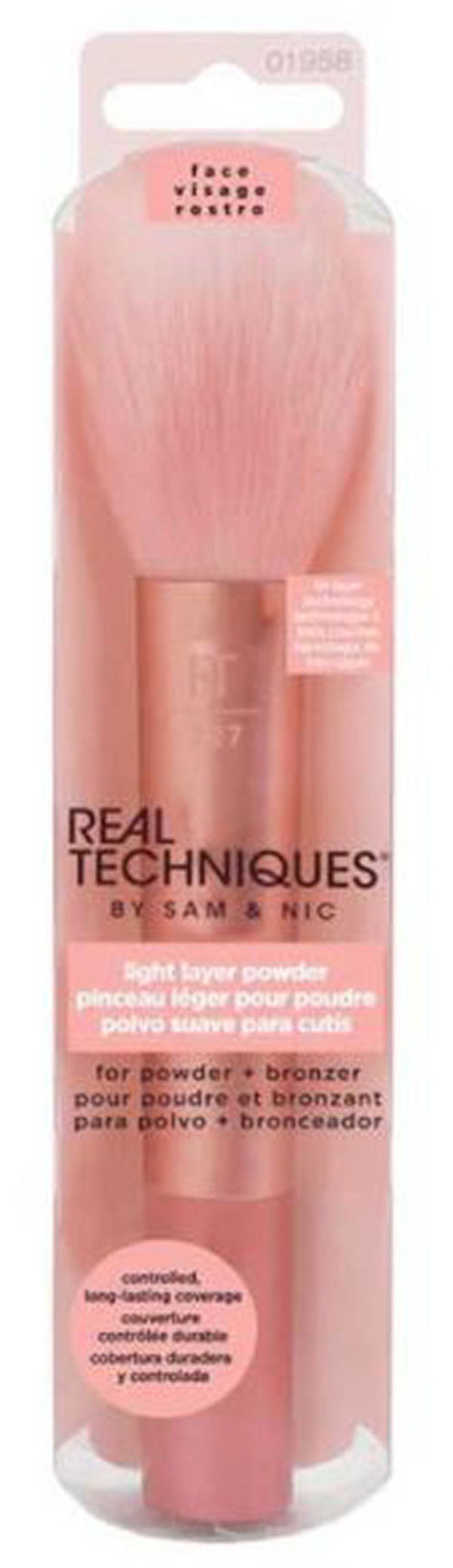 Real techniques by sam & nic face visage rostro for powder + bronzer RT 227