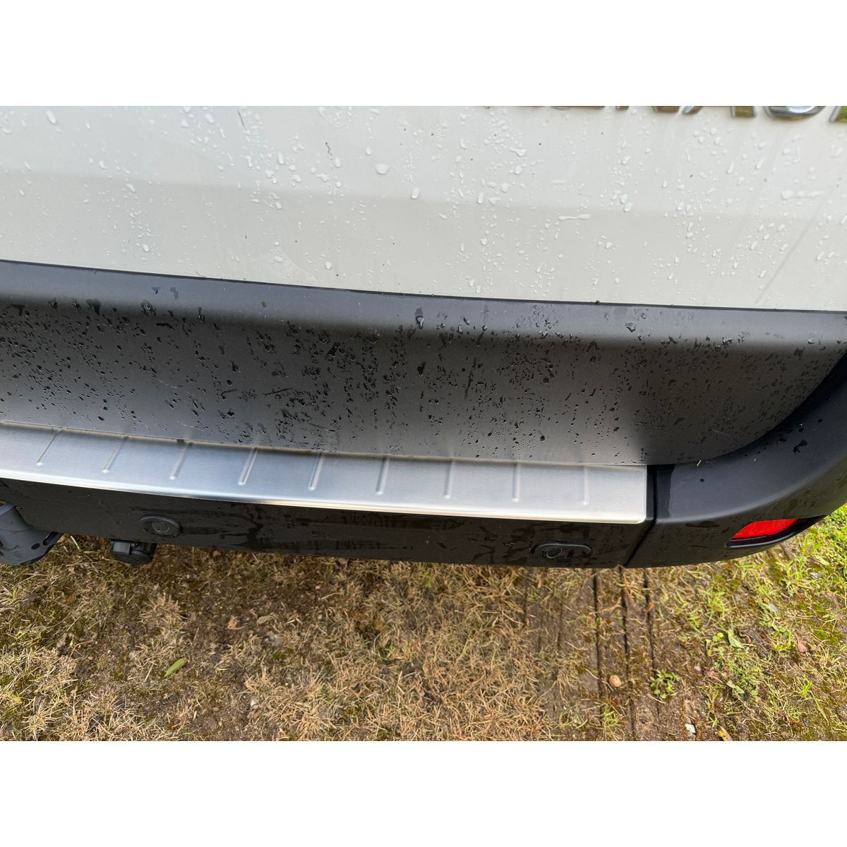 Rear Bumper Sill Cover S.Steel (Brushed)