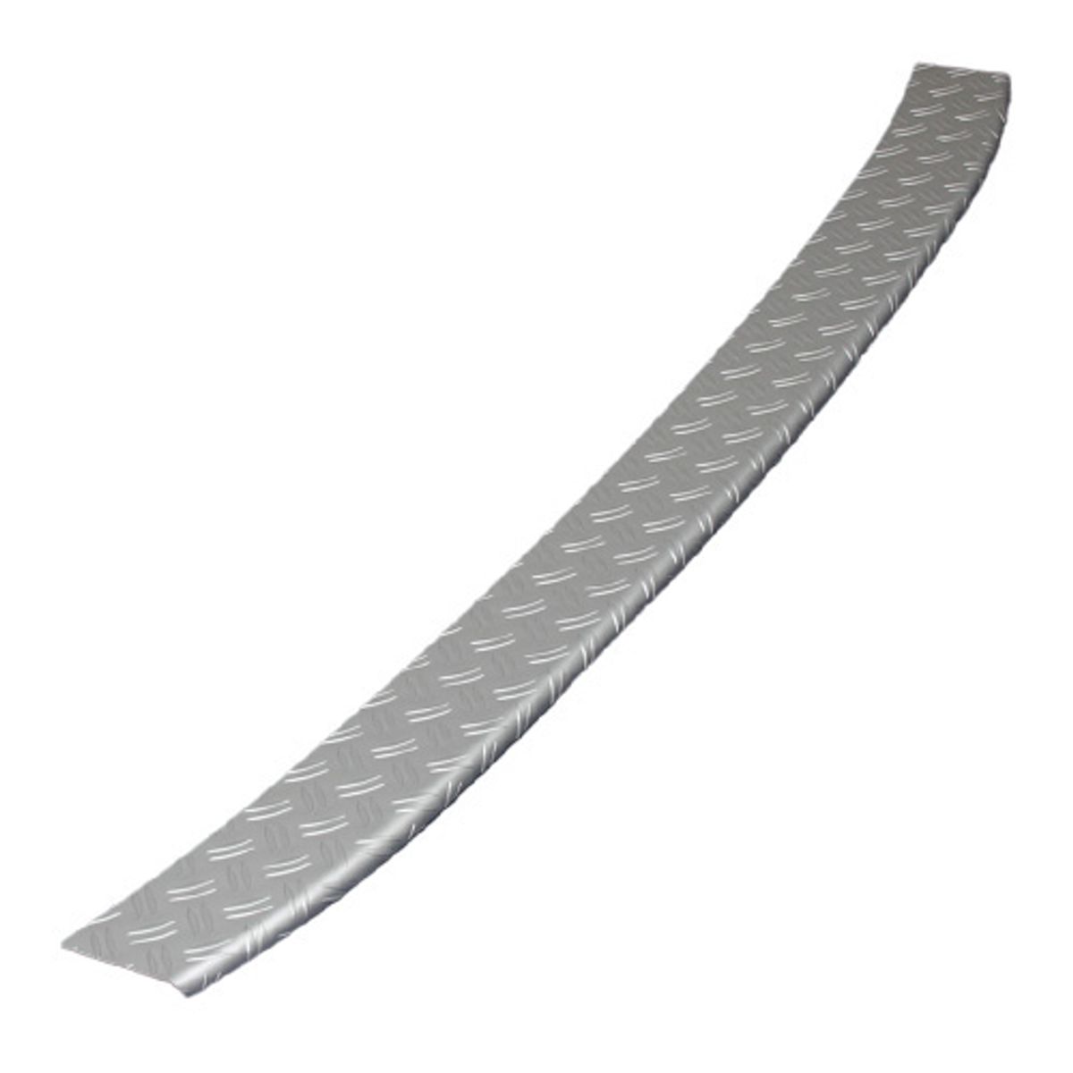 Rear Bumper Sill Cover (Silver Anodized) Aluminium