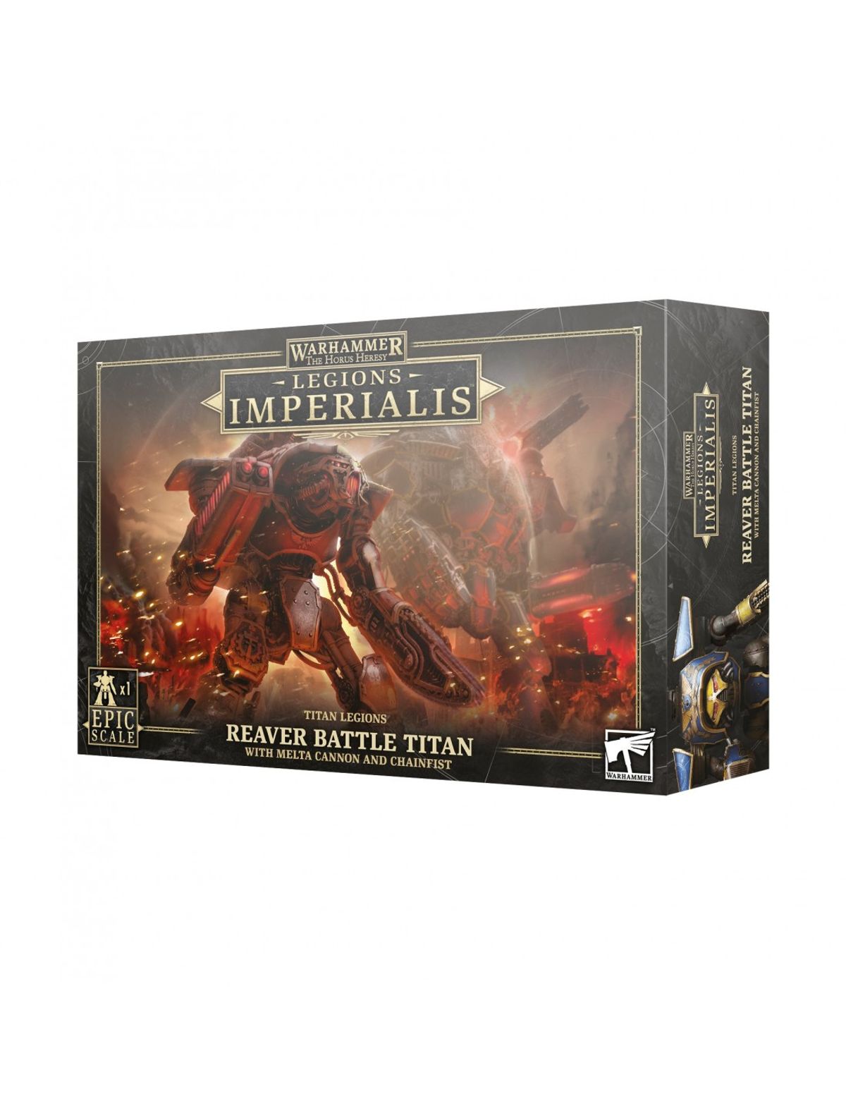 Reaver Battle Titan with Melta Cannon and Chainfist - Legion Imperialis - Games Workshop