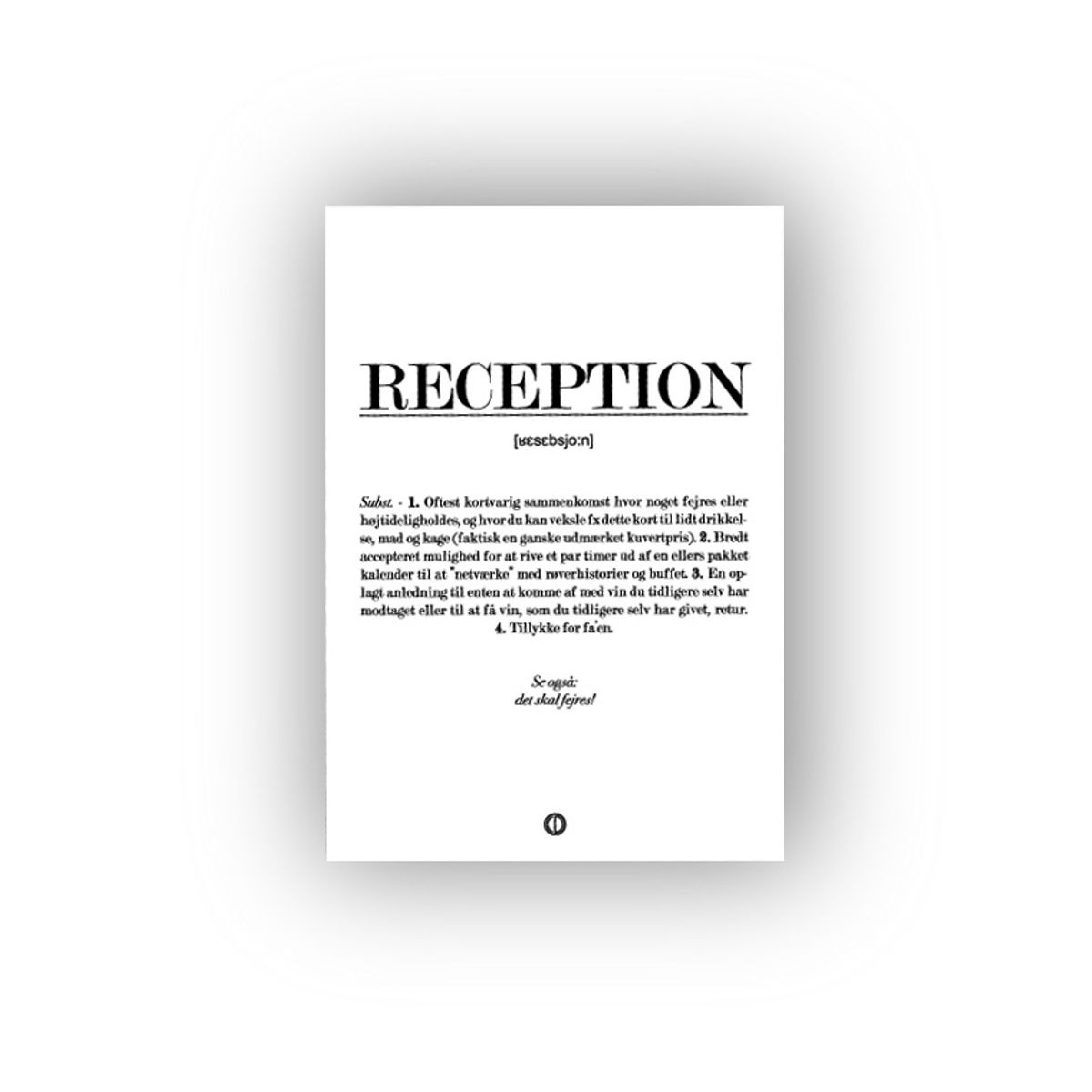 RECEPTION