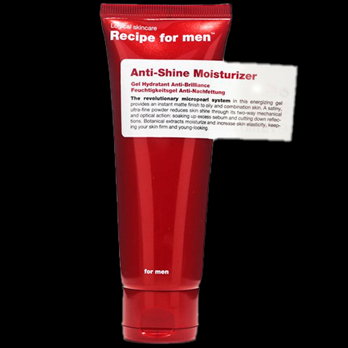 Recipe for men Anti-Shine Moisturizer (Fedtet hud) (75 ml)