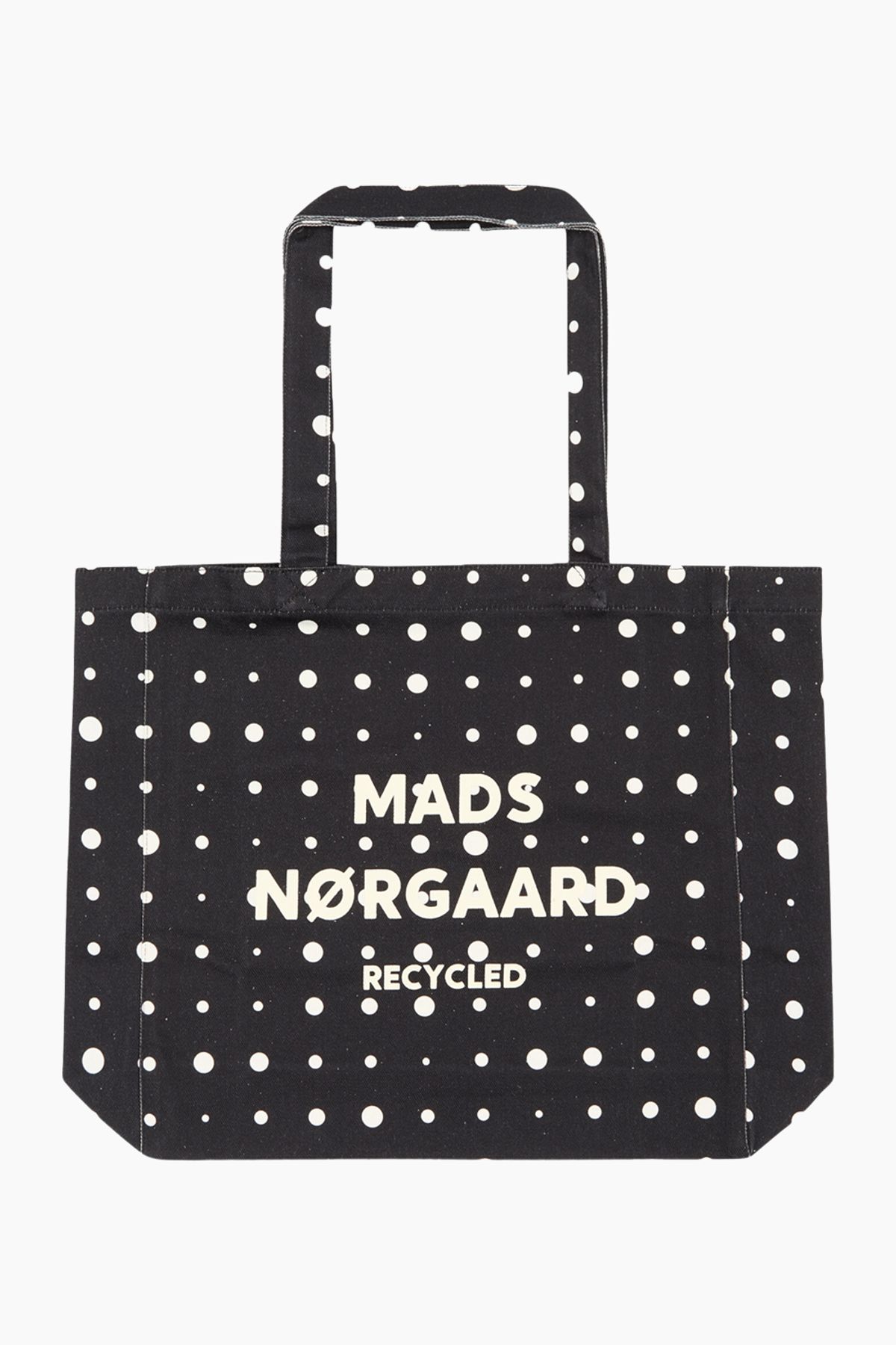 Recycled Boutique Athene Bag Mini Aop - Black - Mads Nørgaard - Sort One Size