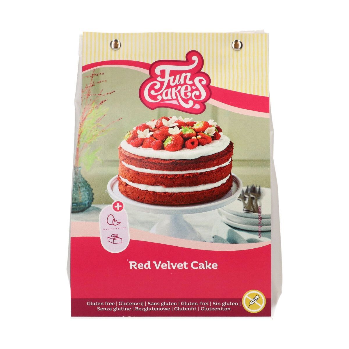 Red Velvet Cake glutenfri 400 g - FunCakes