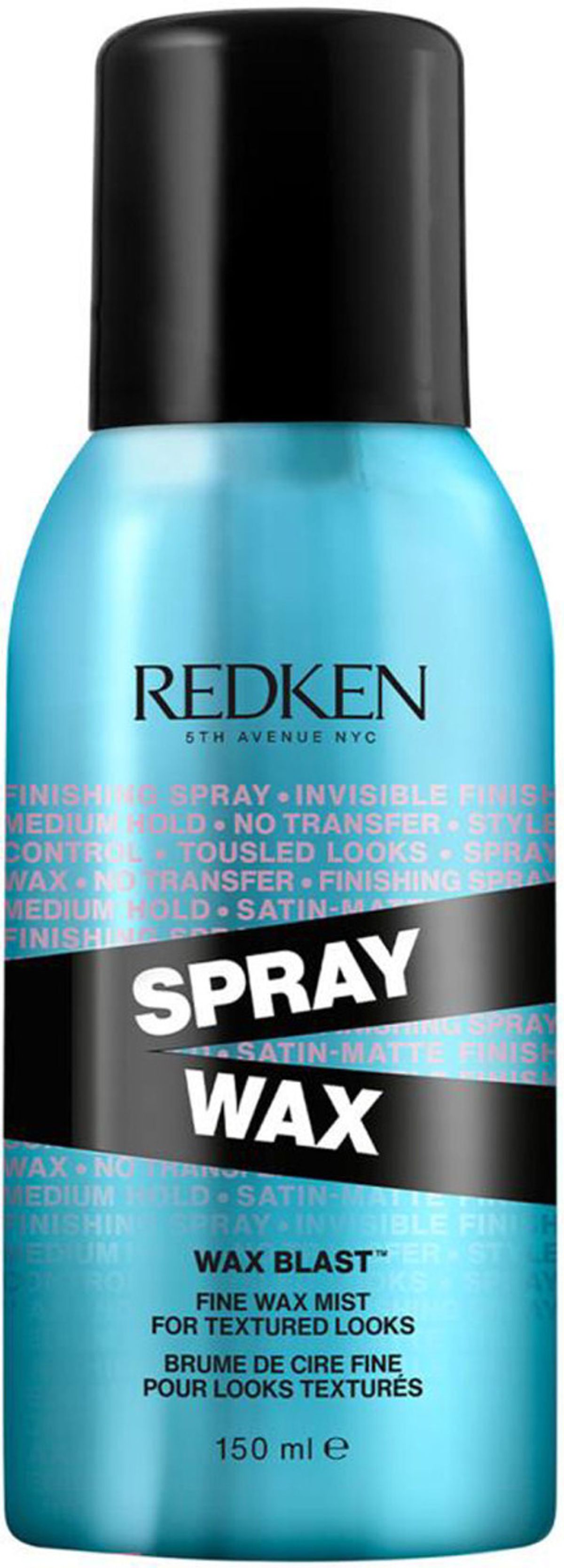 Redken spray wax fine wax mist for textured looks 150ml