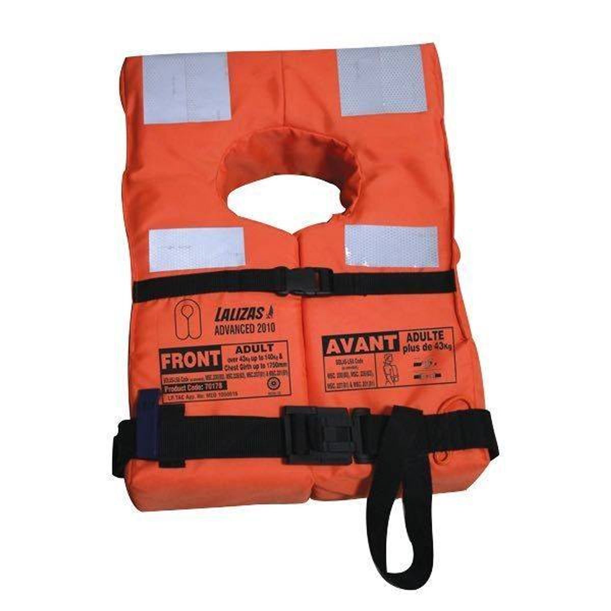 Redningvest solas godkendt lsa code 2010 -str. 43- kg - 1188682