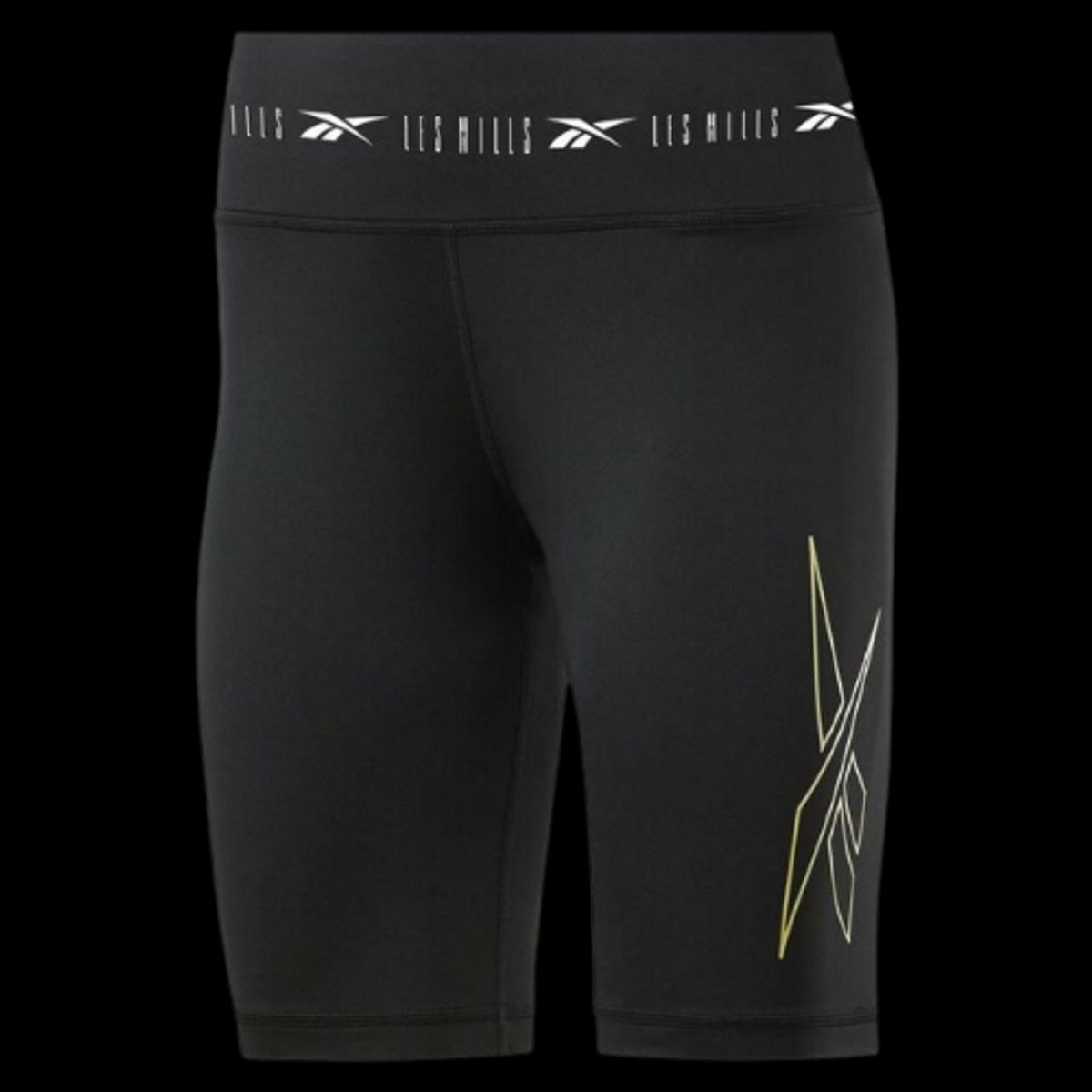 Reebok Les Mills Cycling Korte Cykel leggings - Sort