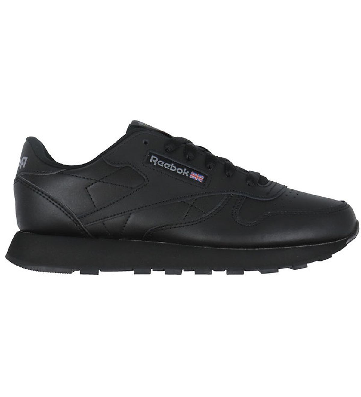 Reebok Sko - CL LTHR - Running - Sort