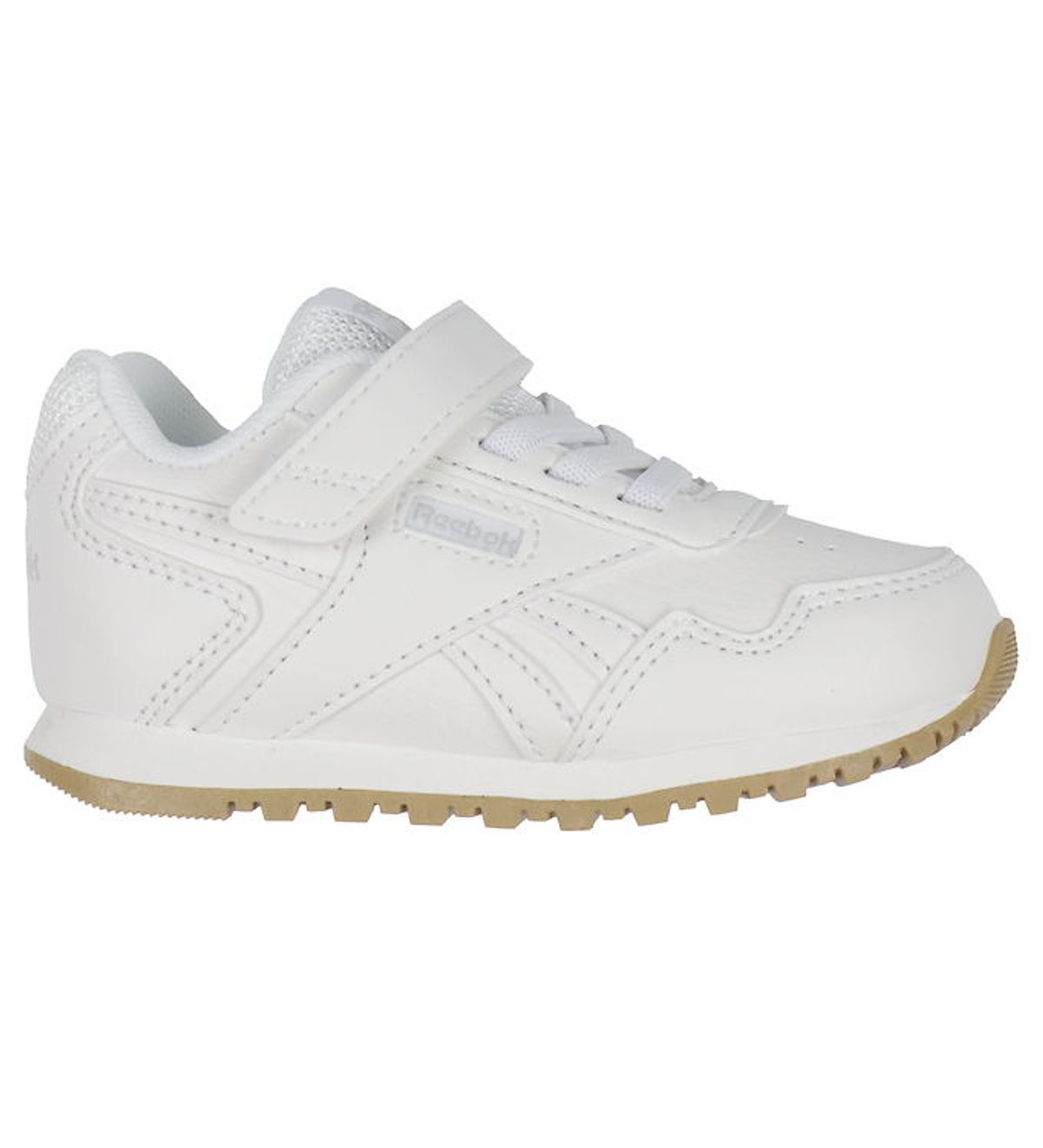 Reebok Sko - Glide Elastic Lace & Top Strap - Hvid/Gum