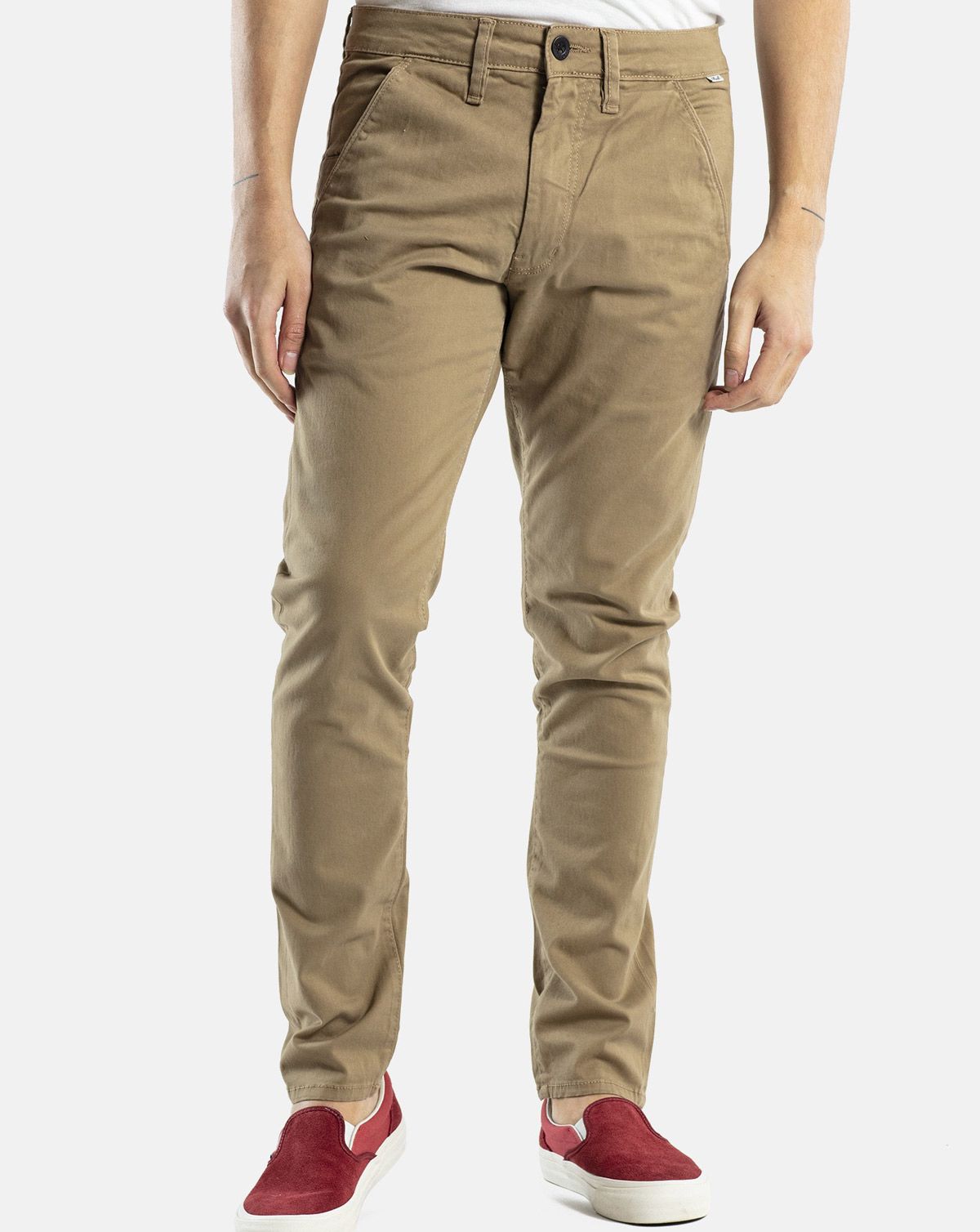 Reell Flex Tapered Chino Bukser Mørk Sand