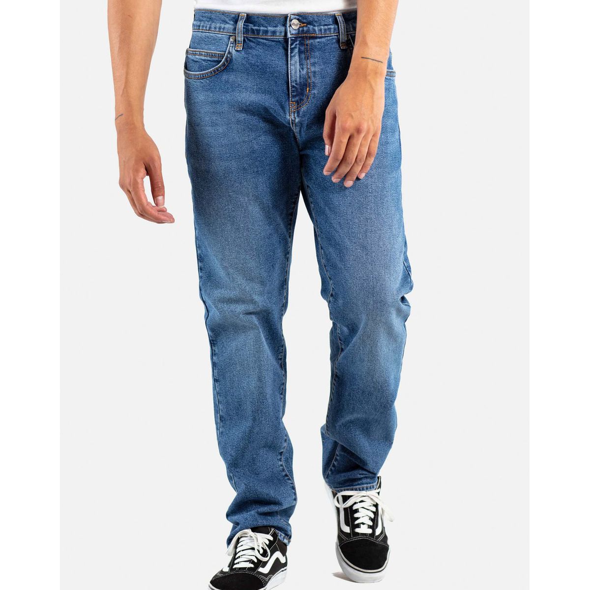 Reell Jeans Barfly Retro Denim Jeans Mid Blå