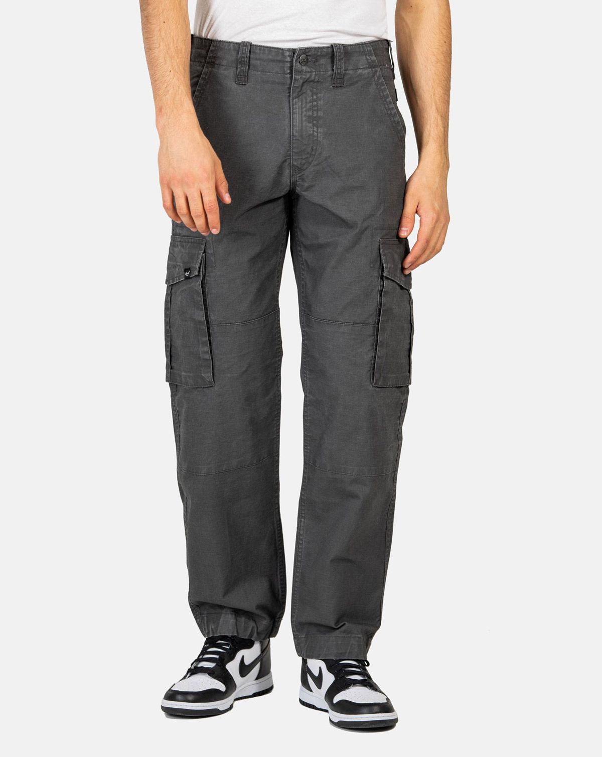 Reell Jeans Flex Cargo LC Forvasket Grå