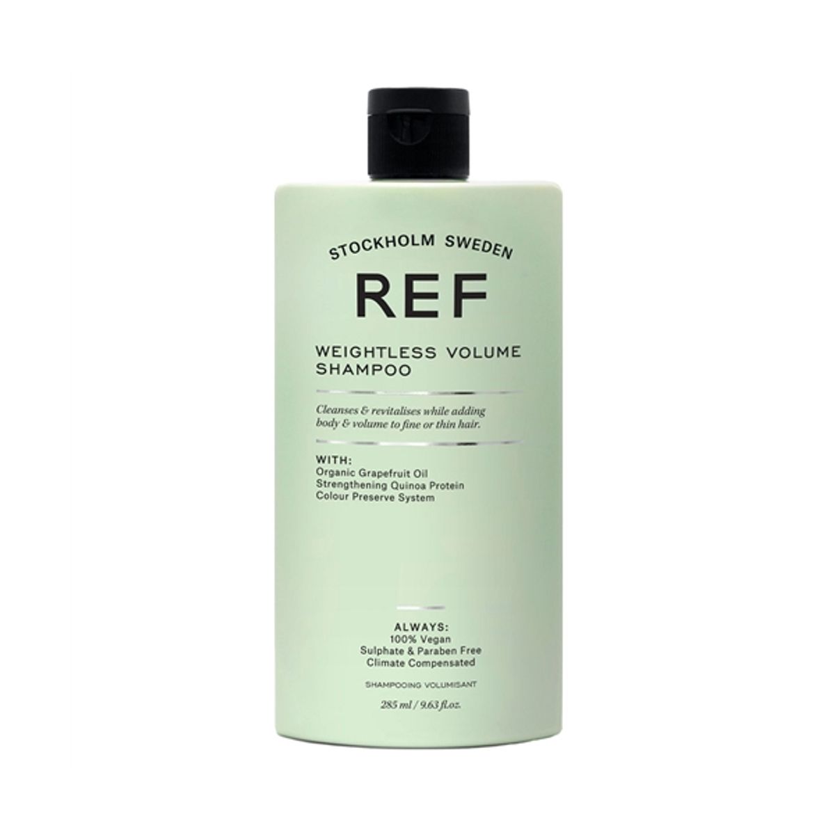 REF Weightless Volume Shampoo, 285ml