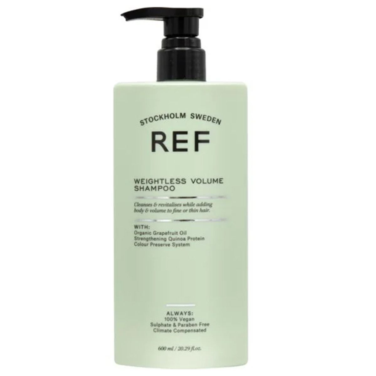 REF Weightless Volume Shampoo, 600 ml