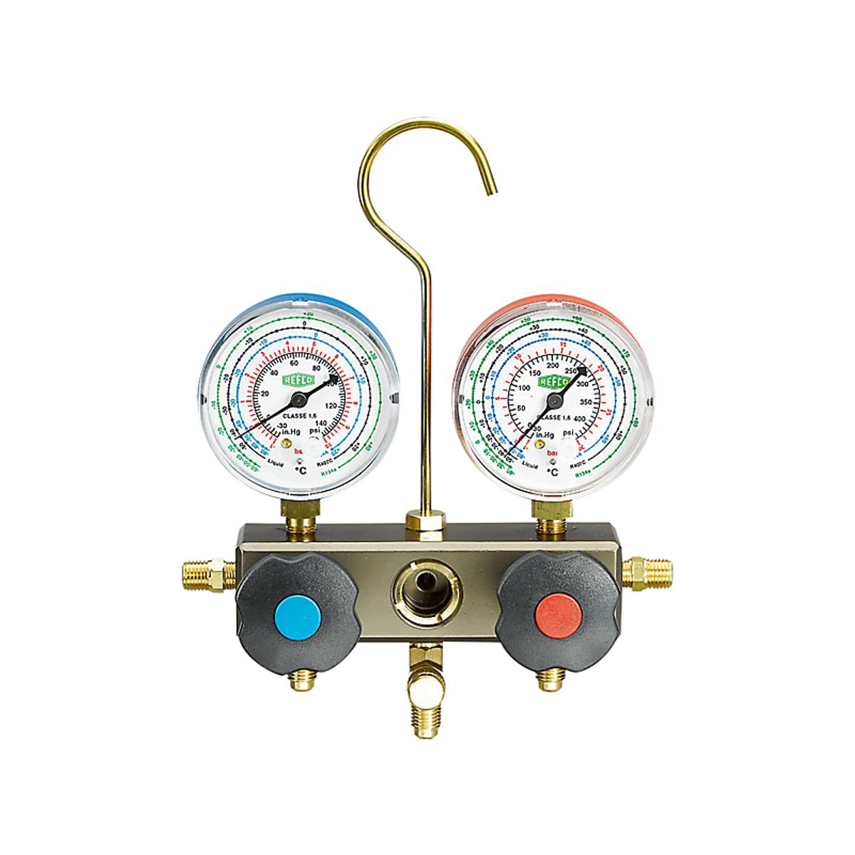 Refco BM2-8-DS-R448A analog manifold 2-vejs, R448A, R449A, R452A