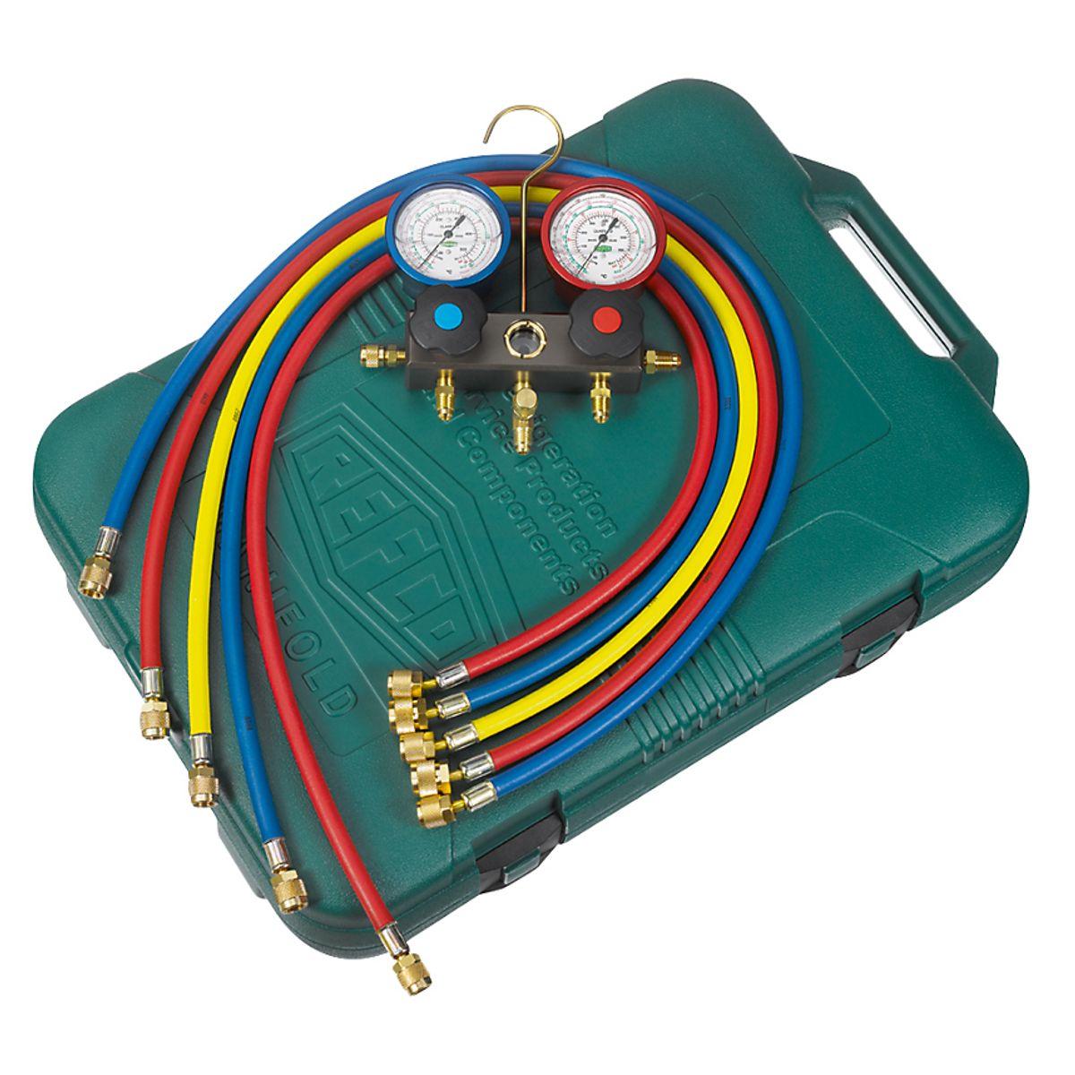 Refco M2-3-DELUXE-DS-R32 analog manifold 2-vejs, R32, R410A