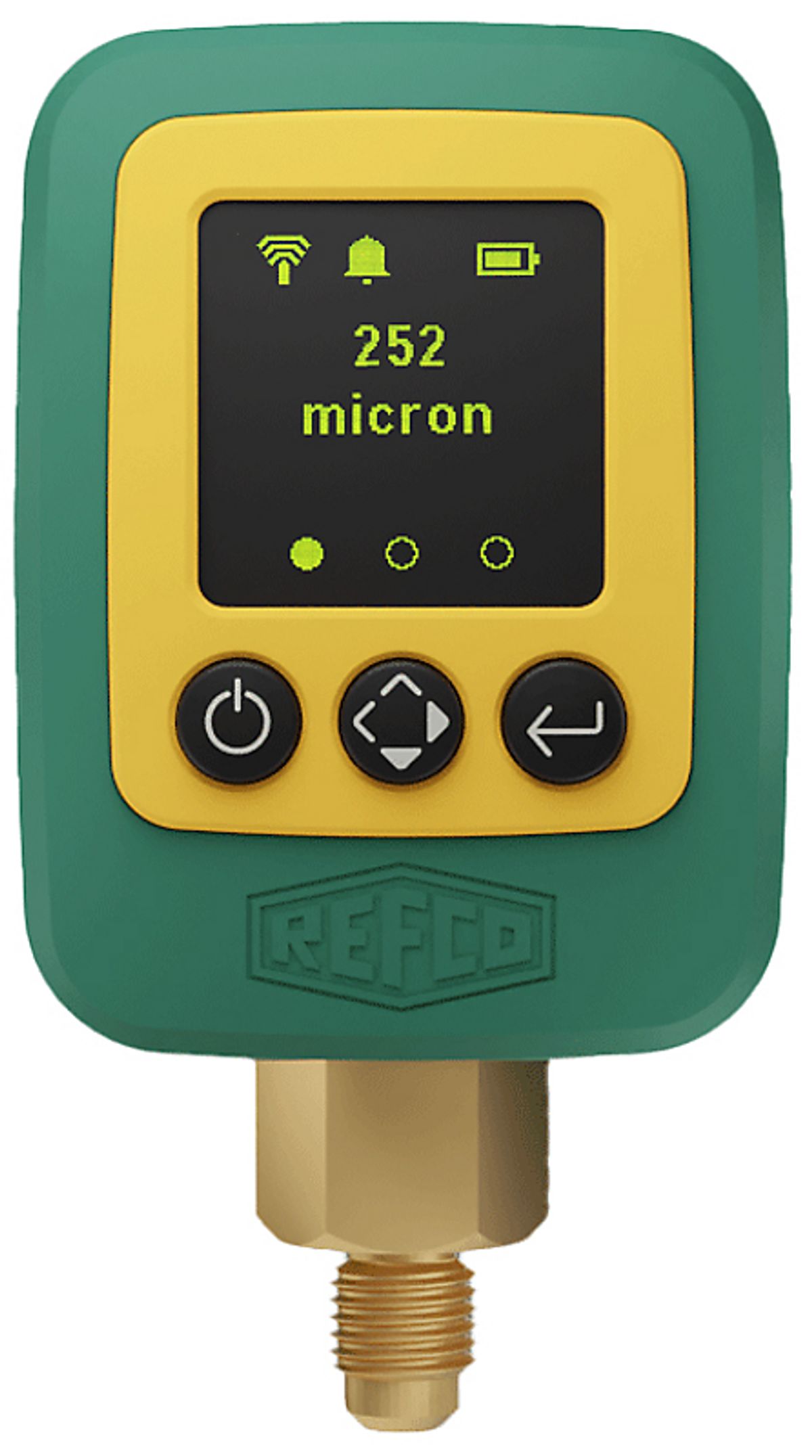 Refco REFVAC-RC trådløs digitalt vakuummeter, 1/4''