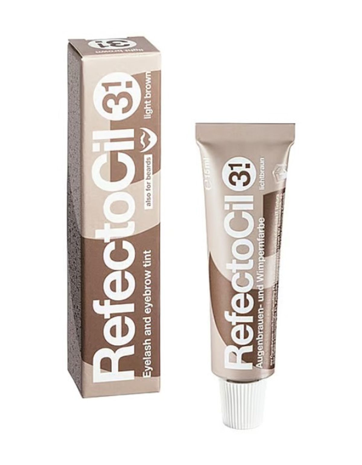 RefectoCil eyelash and eyebrow tint 3.1 light brown 15ml