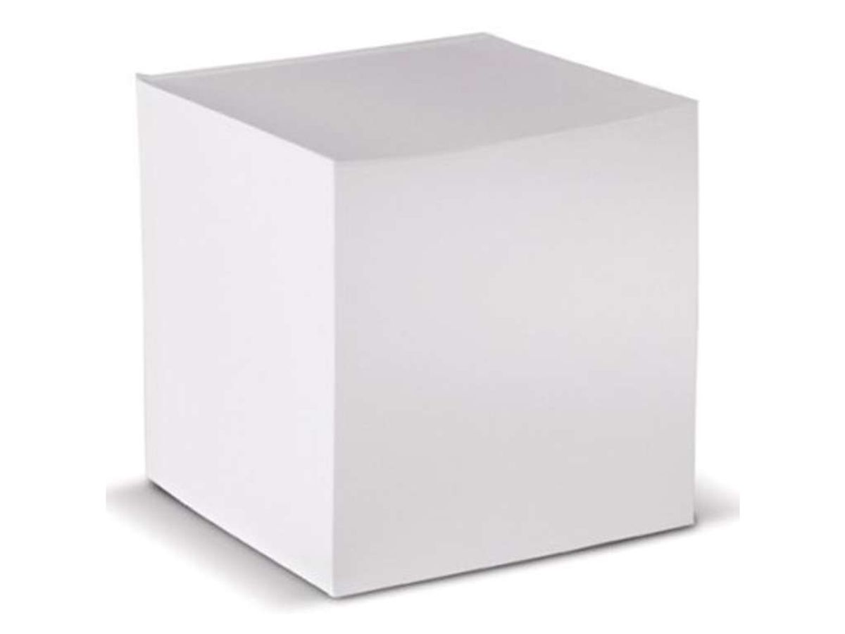 Refill til Kubusblok Hvid 700 ark 9x9 cm