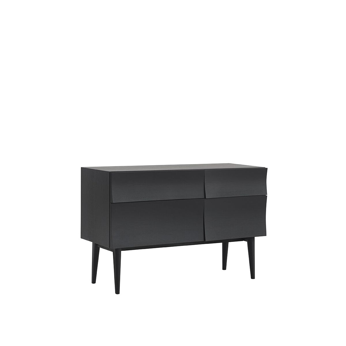 Reflect Sideboard Small, black fra Muuto