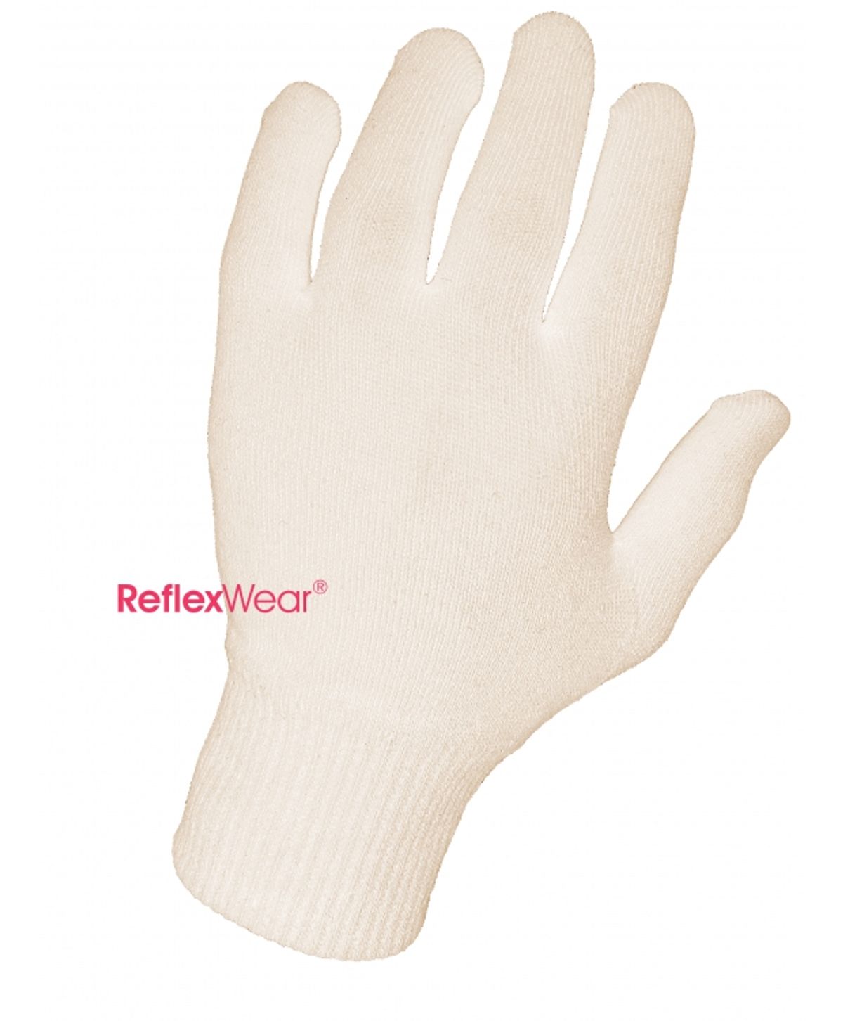 ReflexWear ® Tynd Handsker med fingre i naturale. Unisex