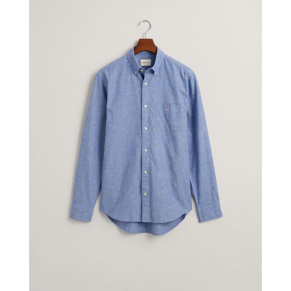 REG COTTON LINEN SHIRT