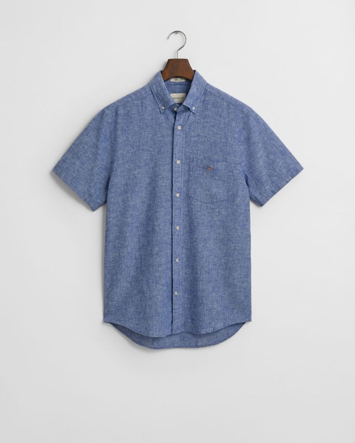 REG COTTON LINEN SS SHIRT