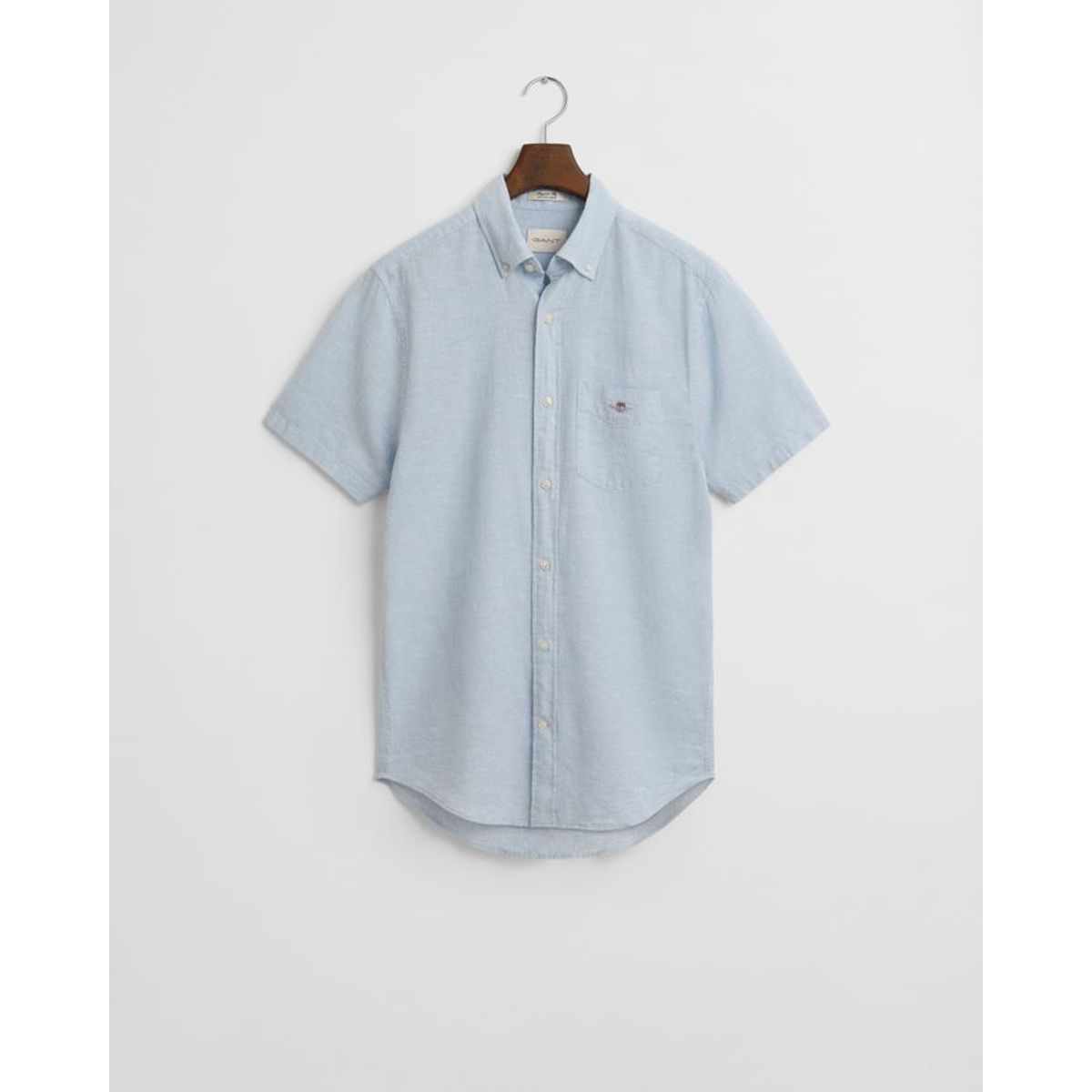 REG COTTON LINEN SS SHIRT